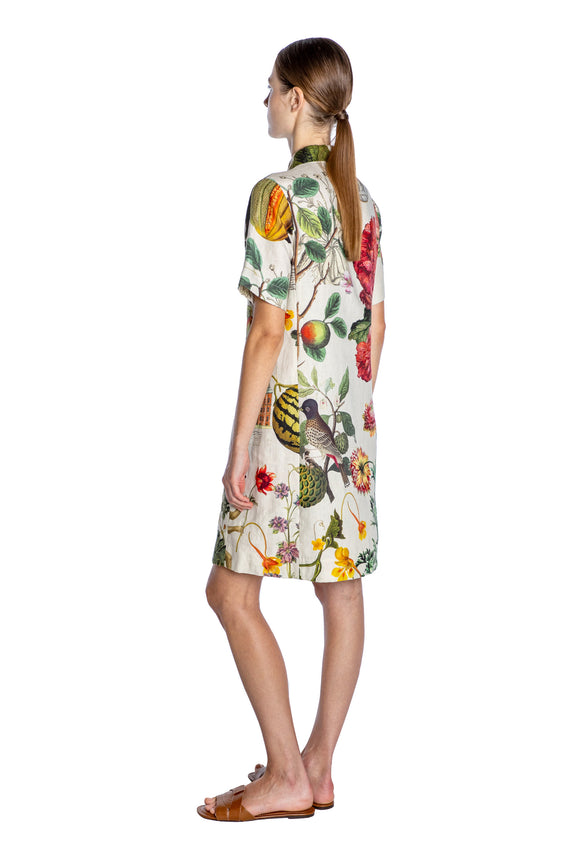 'HOLLYHOCK' POLO DRESS - - Libertine