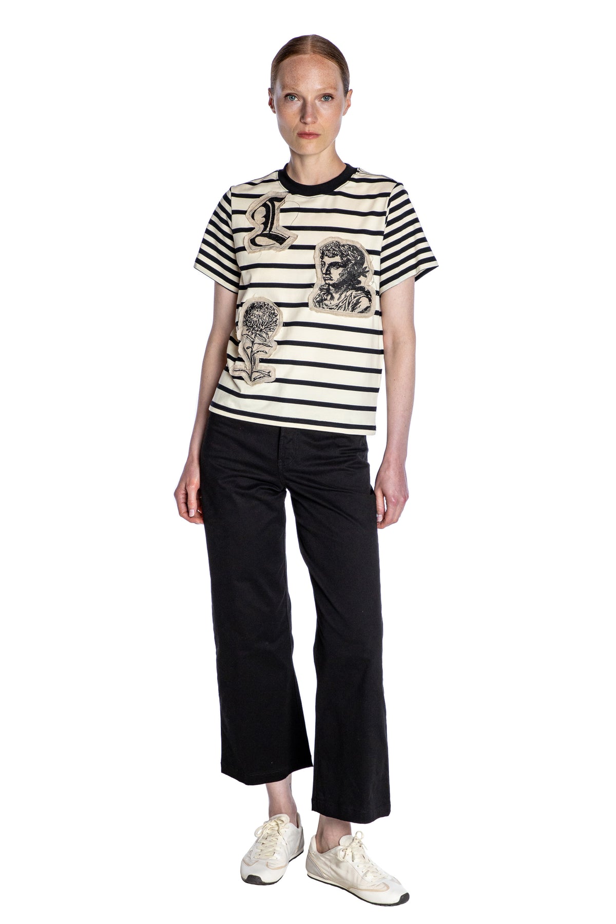 'NERO' SLIM SHORT SLEEVE T SHIRT - - Libertine