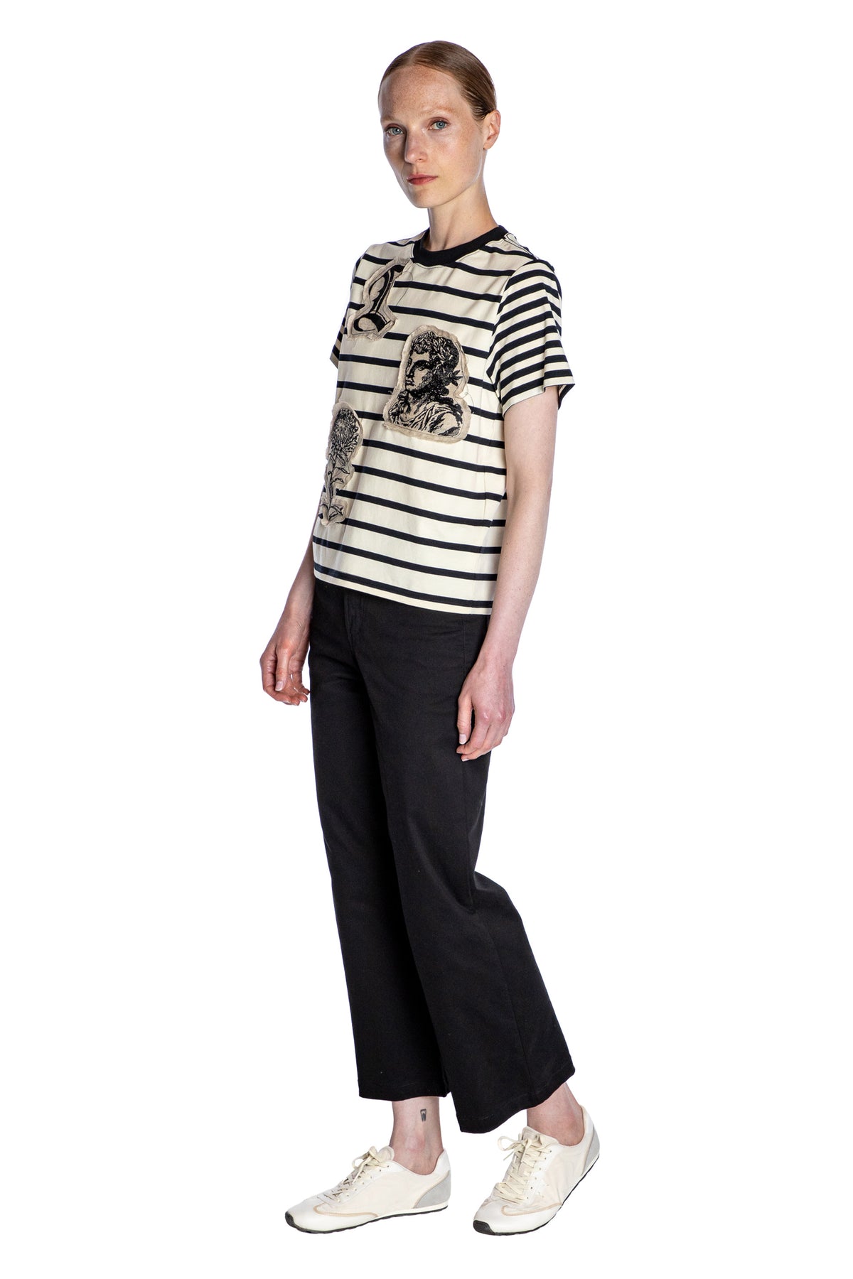 'NERO' SLIM SHORT SLEEVE T SHIRT - - Libertine