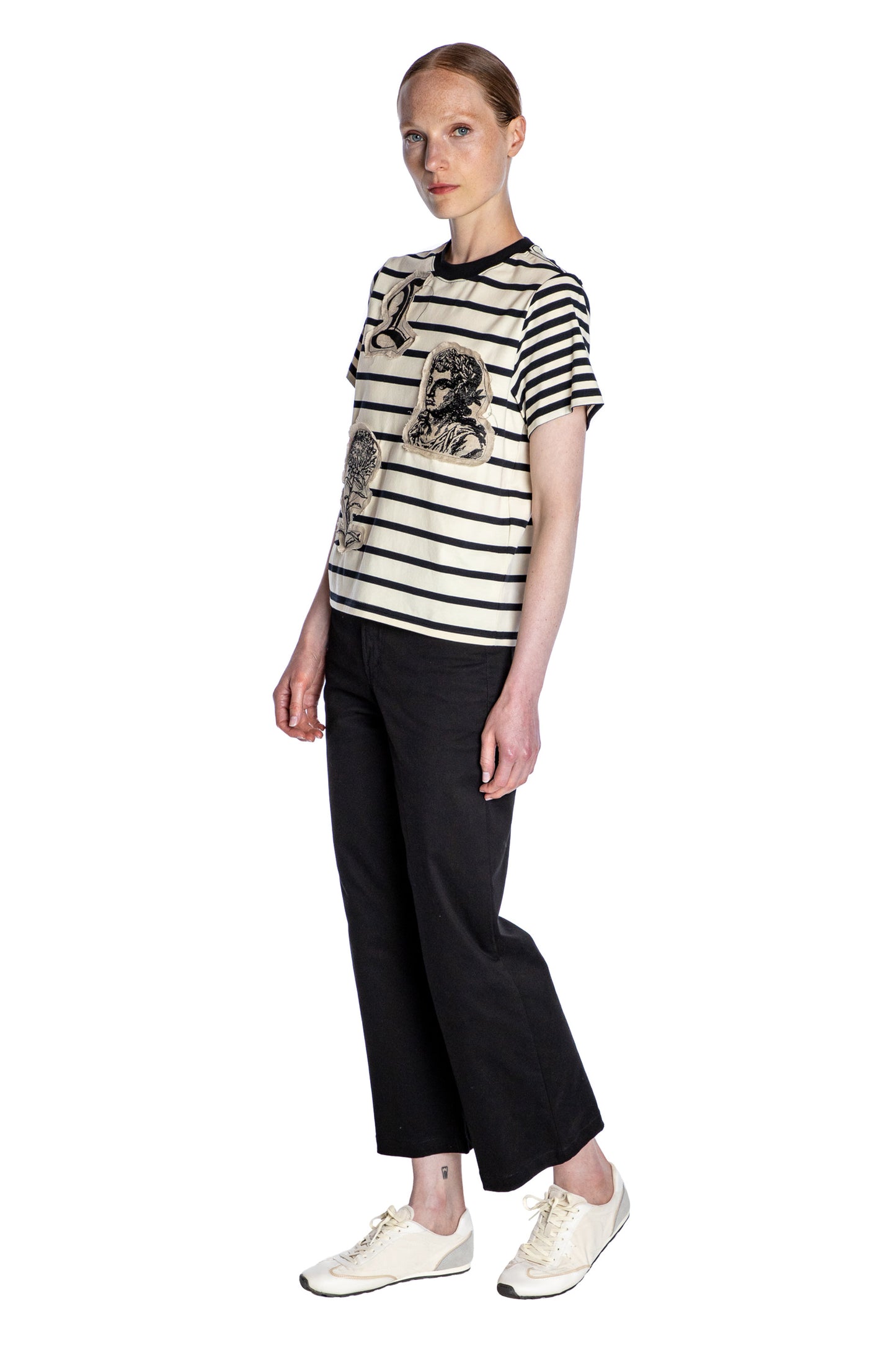'NERO' SLIM SHORT SLEEVE T SHIRT - - Libertine