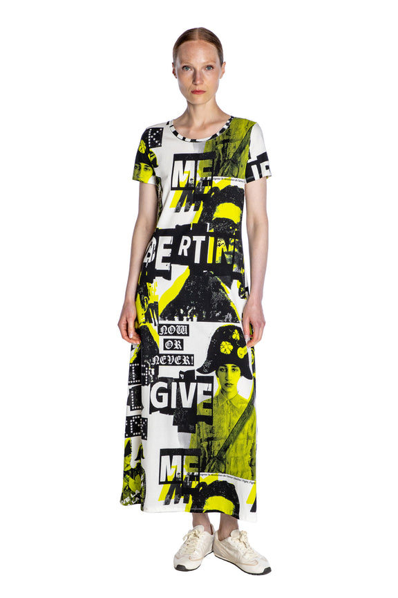 'PAIX PRINT' T SHIRT DRESS - - Libertine