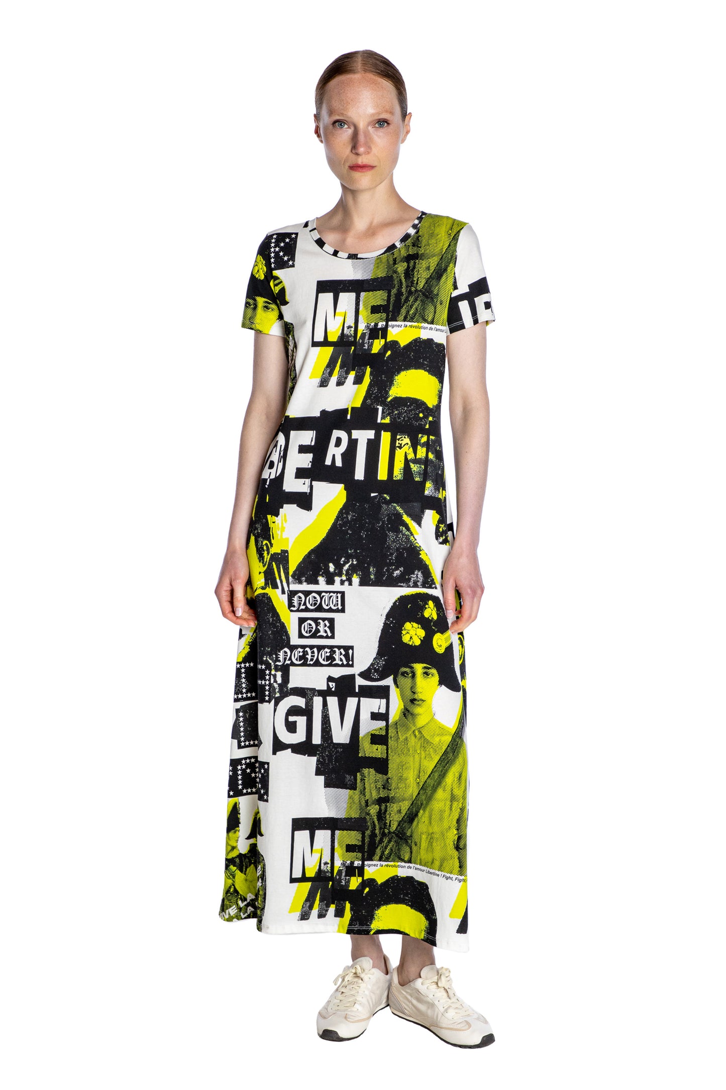'PAIX PRINT' T SHIRT DRESS - - Libertine