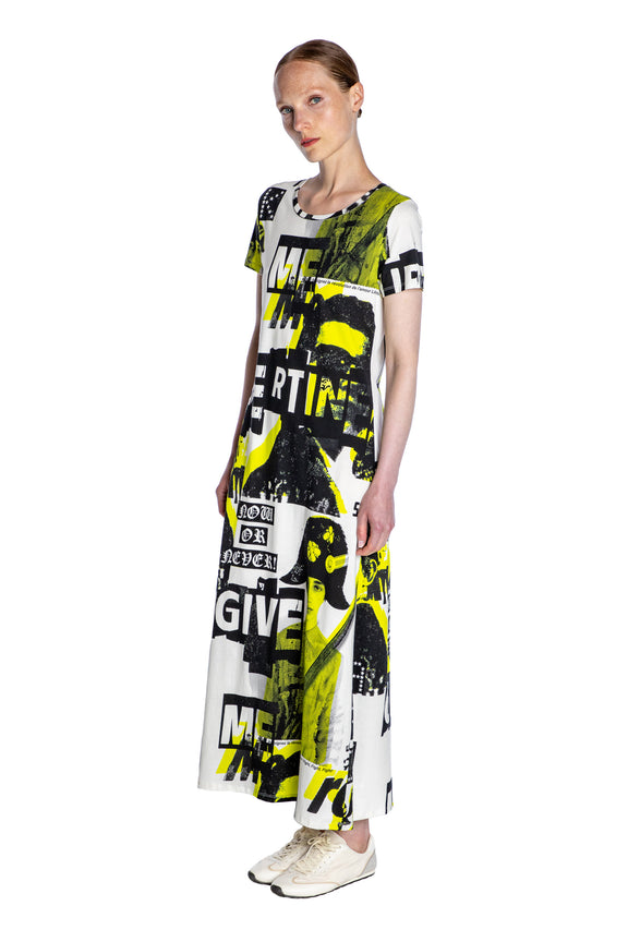 'PAIX PRINT' T SHIRT DRESS - - Libertine