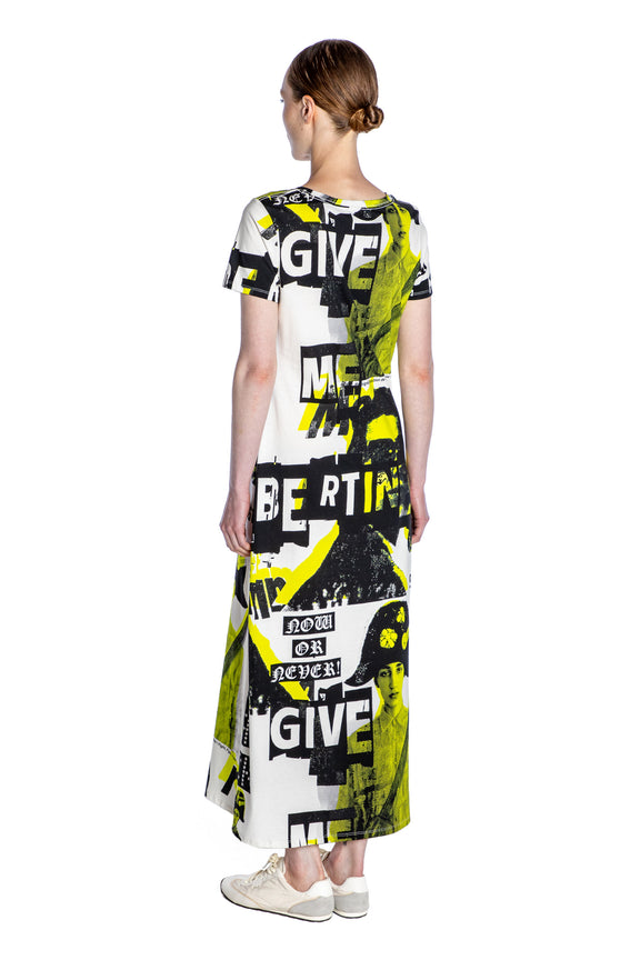 'PAIX PRINT' T SHIRT DRESS - - Libertine