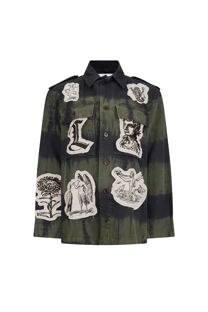 'NERO' VINTAGE FRENCH MILITARY JACKET - - Libertine