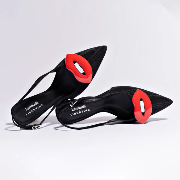 Larroudé x Libertine Lips Low Pump - Womens - Shoes - Pumps - Libertine