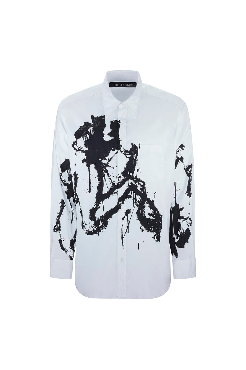 'NEO-EXPRESSIONISM' CLASSIC SHIRT -  - Libertine