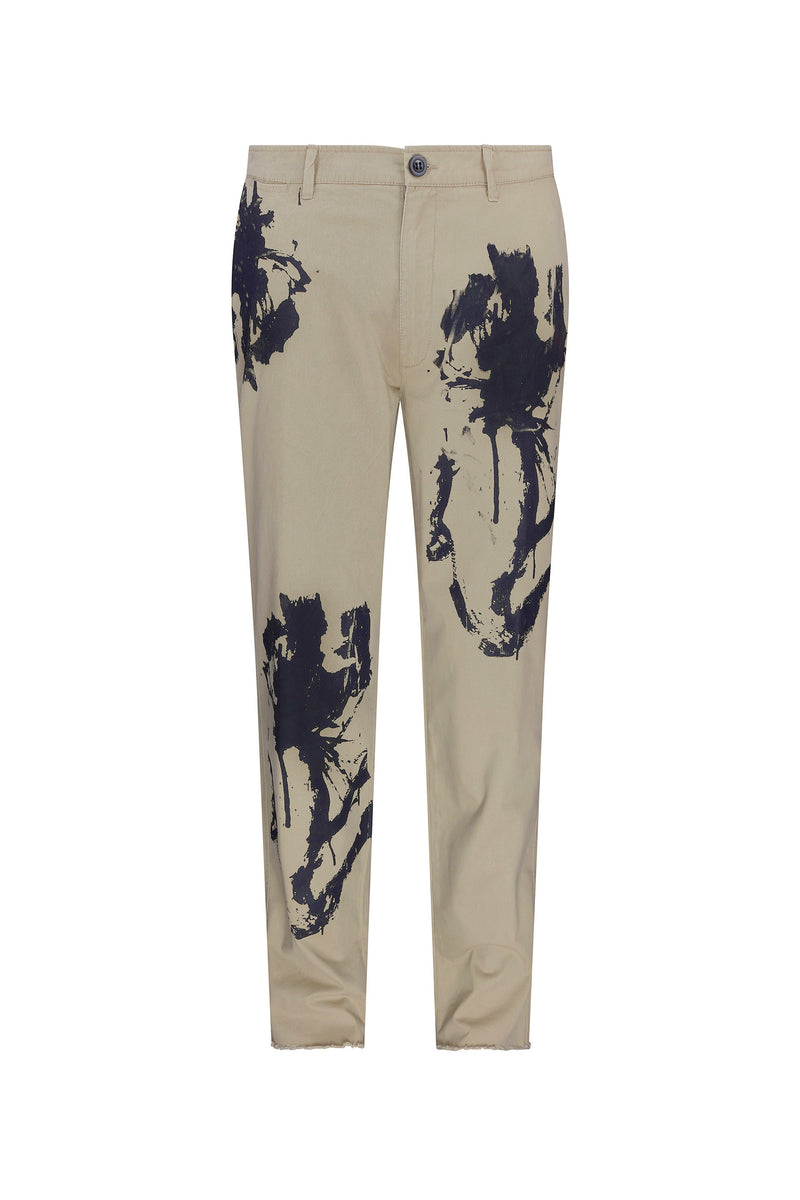 'NEO-EXPRESSIONISM' MEN'S CHINOS - - Libertine