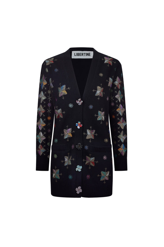 'ATLAS MOUNTAINS' OVERSIZED CARDIGAN - - Libertine - Main image