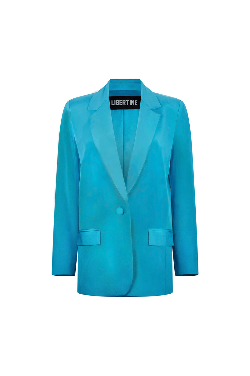 'HOCKNEY'S POOL' LONG JACKET - - Libertine