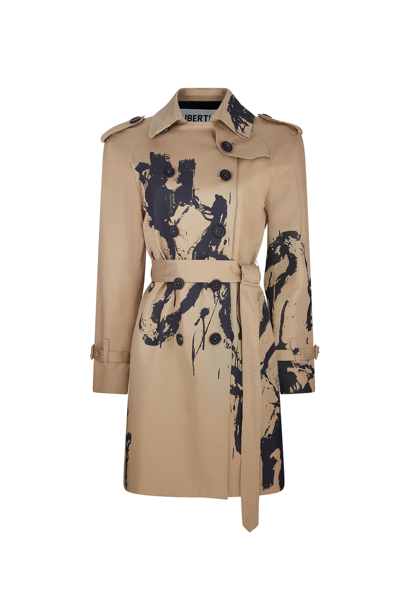 'NEO-EXPRESSIONISM' TRENCH COAT -  - Libertine