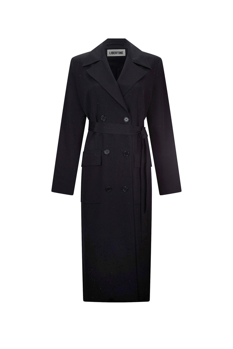 'STARDUST' LONG TRENCH COAT - - Libertine