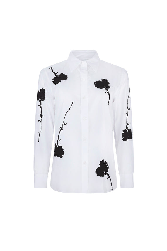 'CECIL BEATON CARNATION SILHOUETTE' NEW CLASSIC SHIRT - - Libertine - Main image