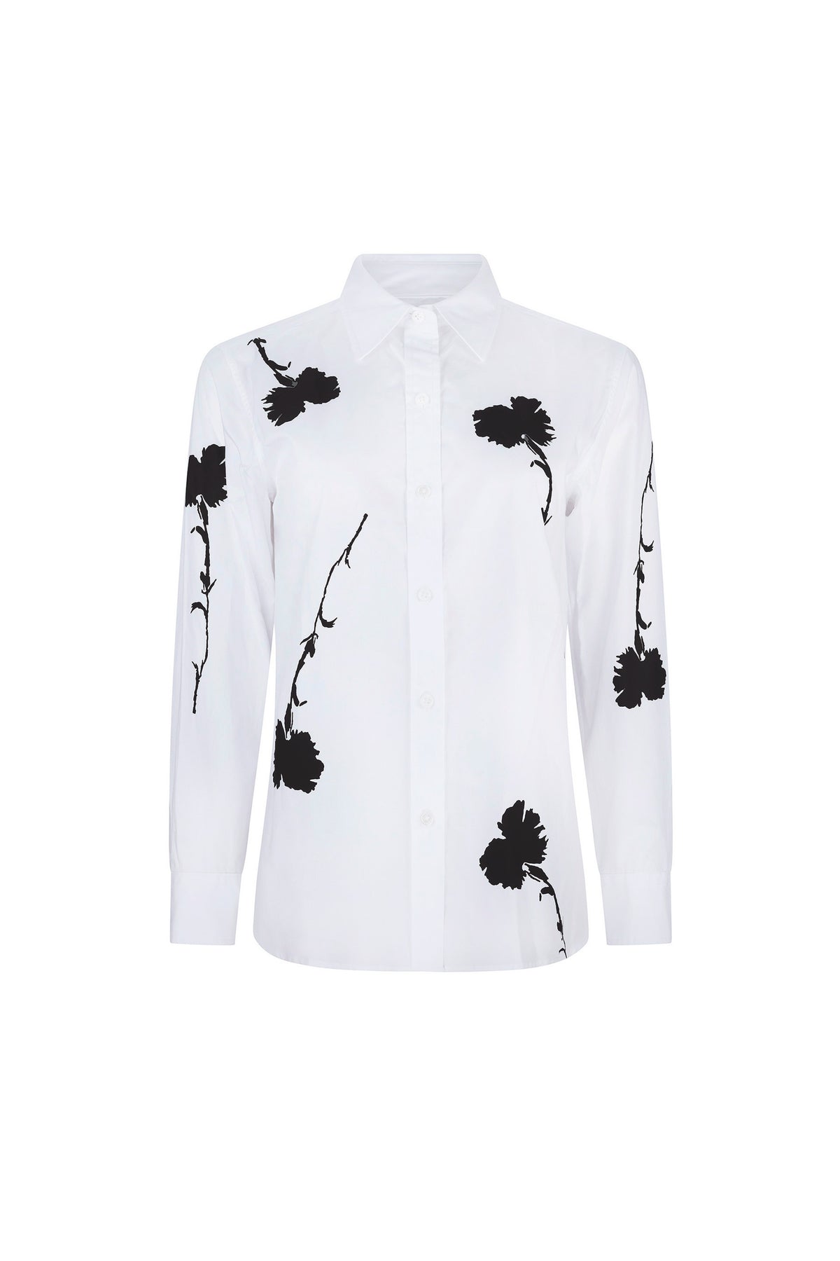 'CECIL BEATON CARNATION SILHOUETTE' NEW CLASSIC SHIRT - - Libertine