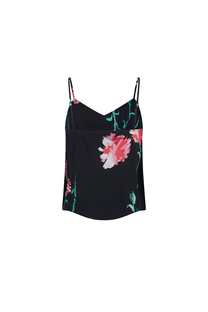 'CECIL BEATON PINK CARNATION' CAMISOLE - - Libertine