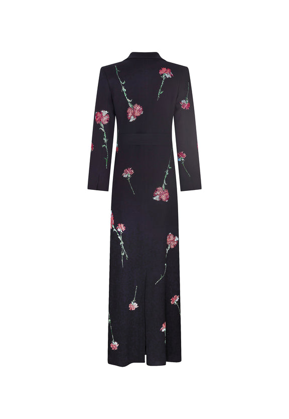 'CECIL BEATON PINK CARNATION' MAXI COAT -  - Libertine