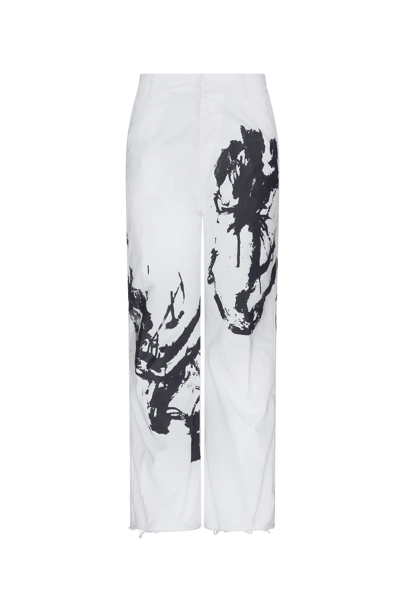 'NEO-EXPRESSIONISM' WOMEN'S CHINOS - - Libertine