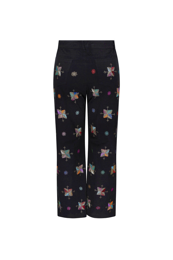 'ATLAS MOUNTAINS' CROPPED WIDE LEG PANT -  - Libertine