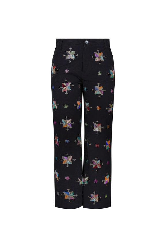 'ATLAS MOUNTAINS' CROPPED WIDE LEG PANT -  - Libertine