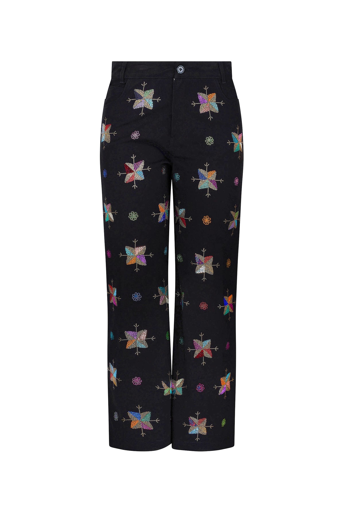 'ATLAS MOUNTAINS' CROPPED WIDE LEG PANT - - Libertine