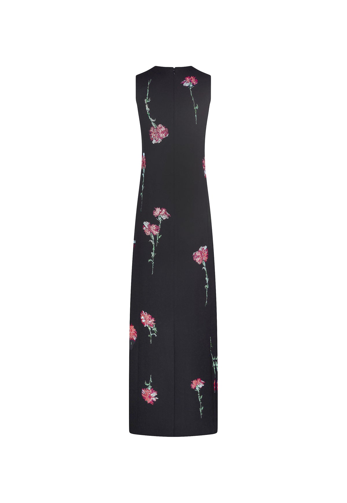 'CECIL BEATON PINK CARNATION' LONG SHIFT DRESS -  - Libertine