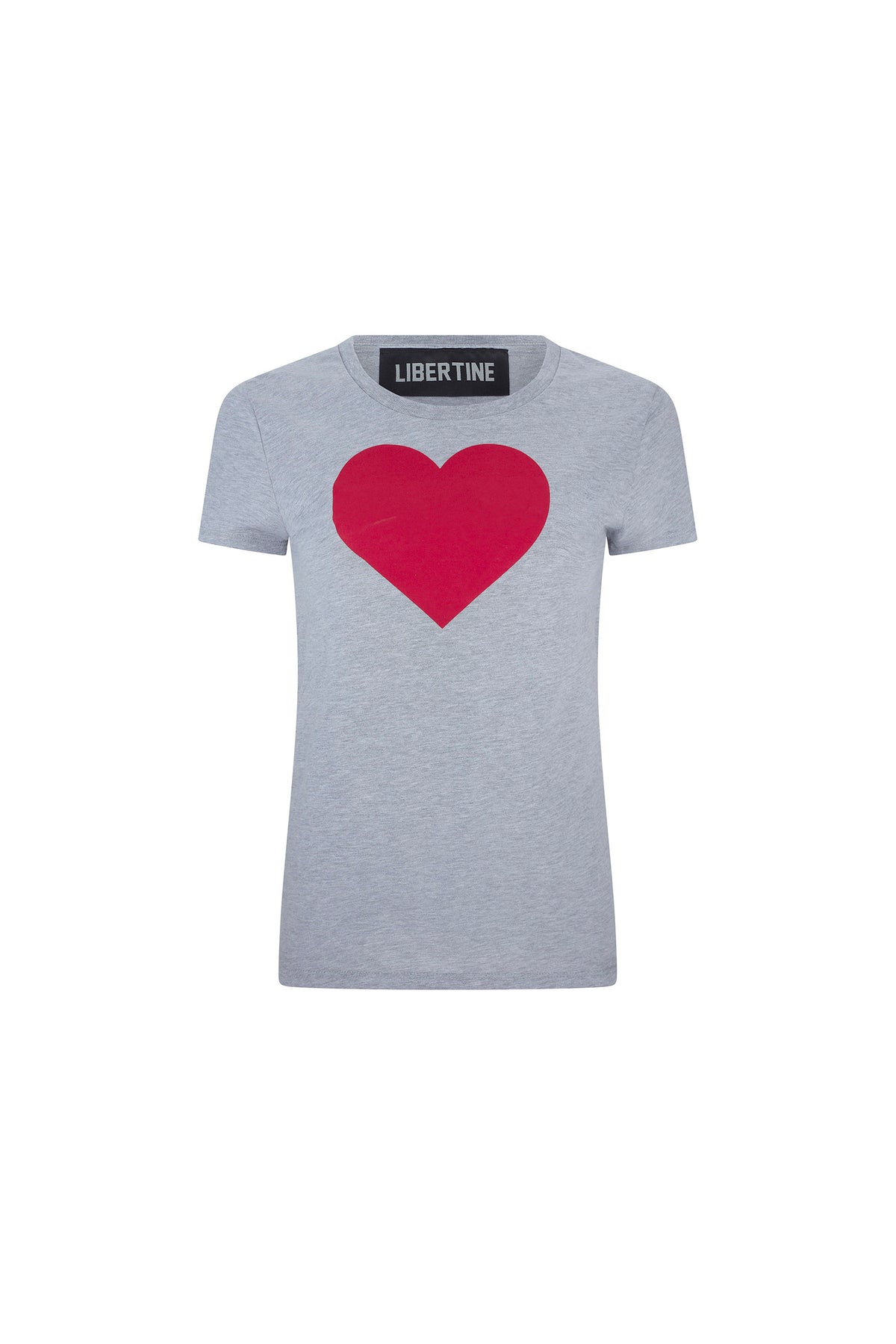 'PINKY RED HEARTS' T SHIRT - - Libertine