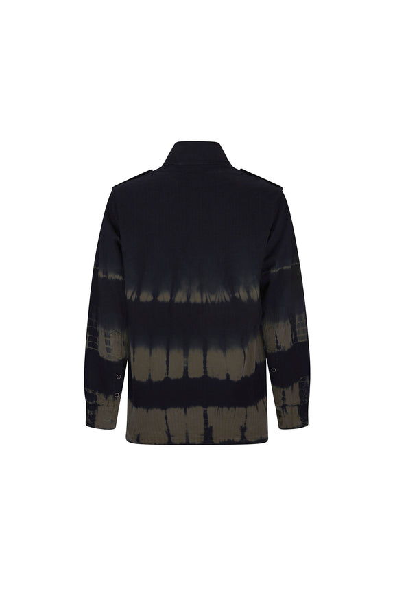 'ATLAS MOUNTAINS' TIE DYE VINTAGE FRENCH MILITARY JACKET -  - Libertine