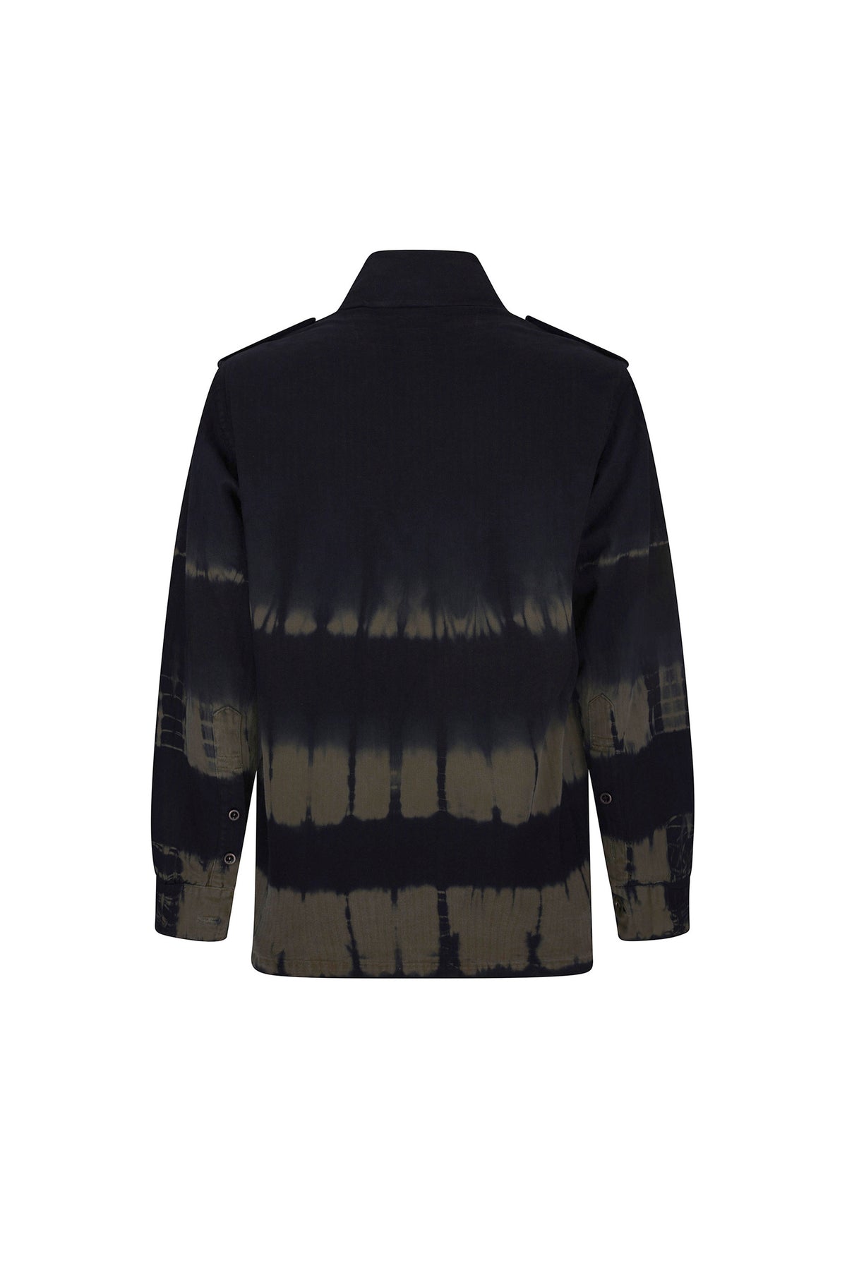 'ATLAS MOUNTAINS' TIE DYE VINTAGE FRENCH MILITARY JACKET - - Libertine