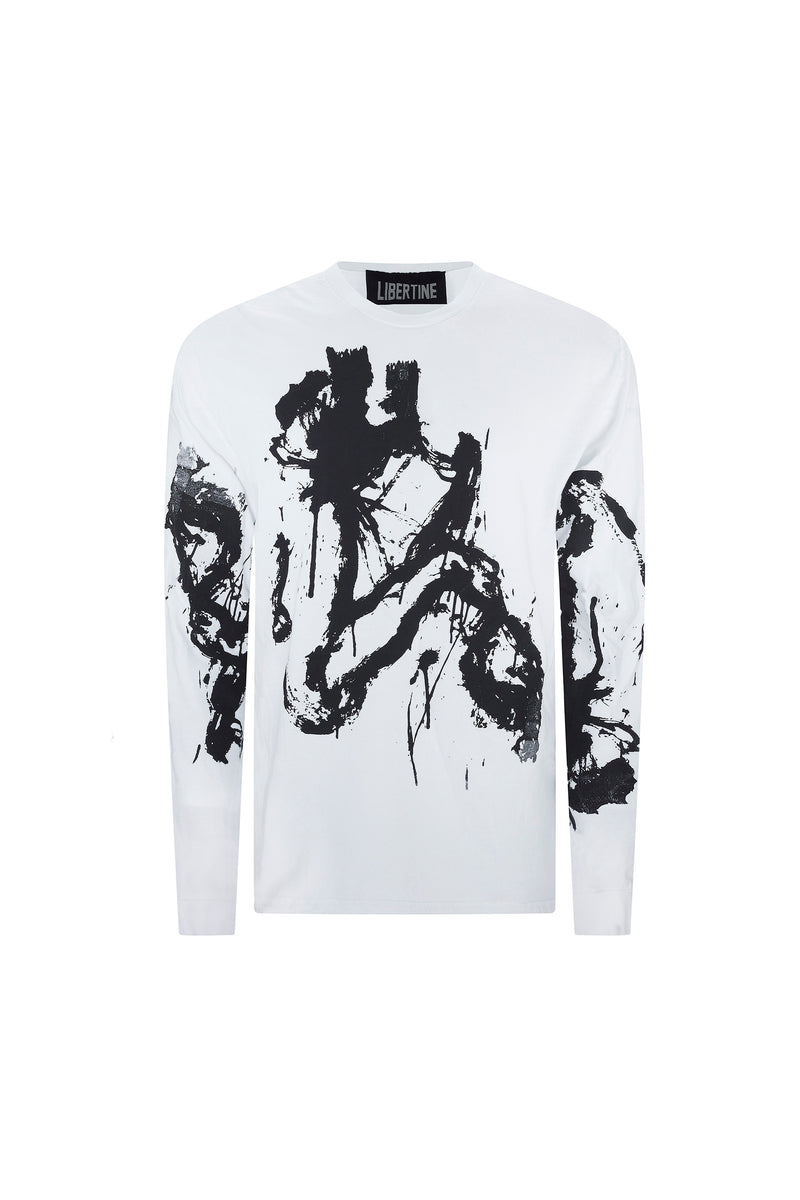 'NEO-EXPRESSIONISM' LONG SLEEVE T SHIRT - - Libertine