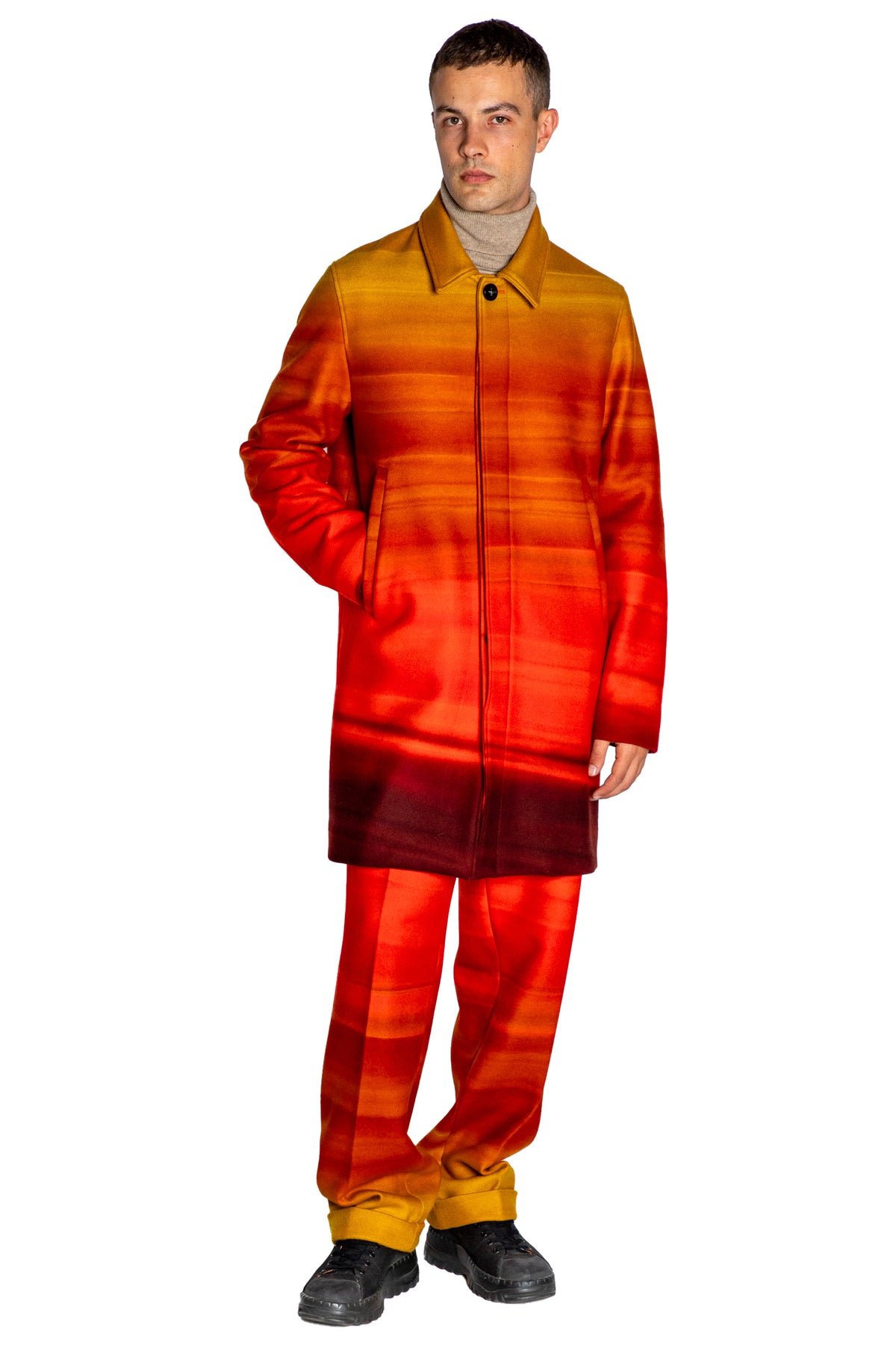 'CALIFORNIA SUNSET' MAC COAT - - Libertine