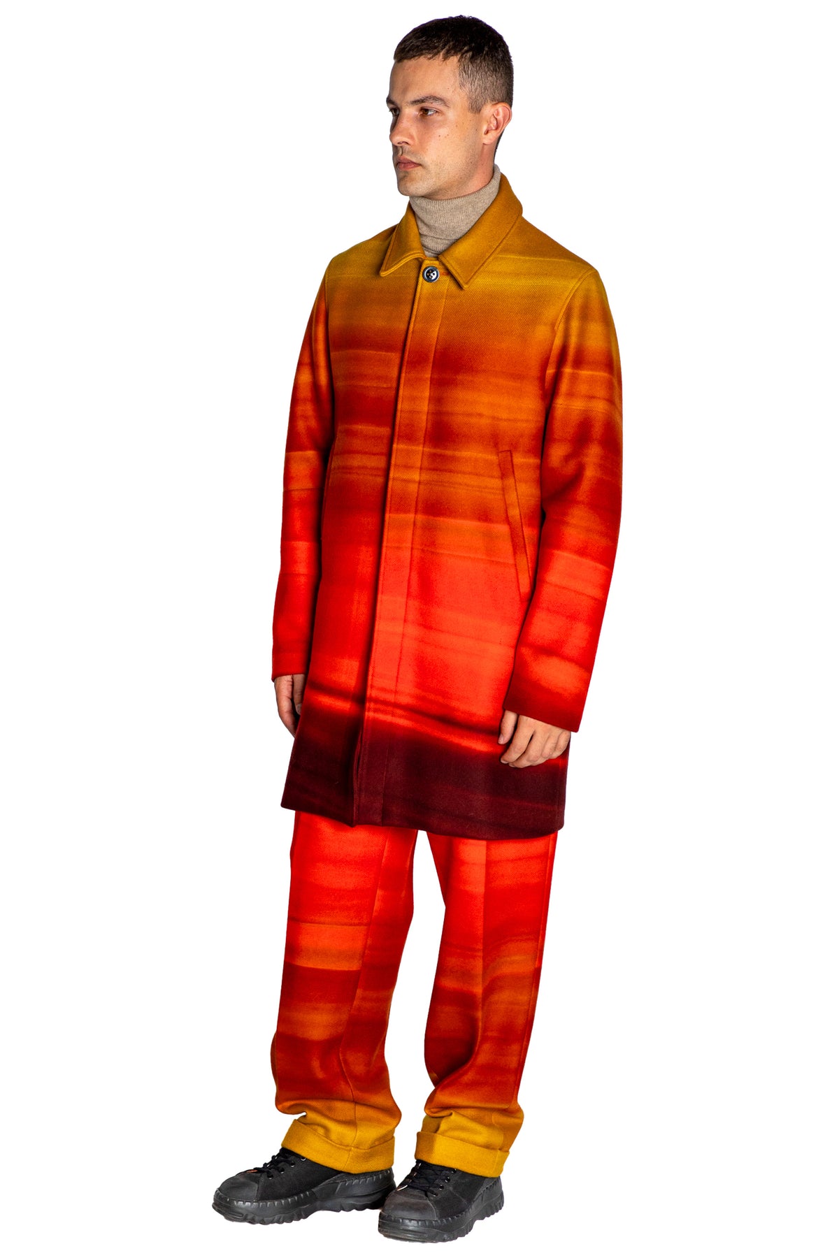 'CALIFORNIA SUNSET' MAC COAT - - Libertine