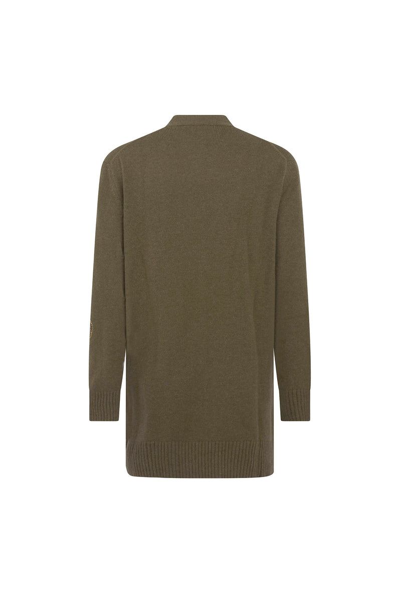 'FLEUR D'OR' OVERSIZED CARDIGAN - - Libertine