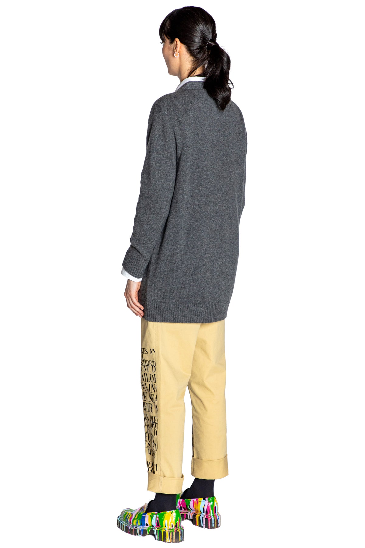 'NEEDLEPOINT MULTI' OVERSIZED CARDIGAN - - Libertine