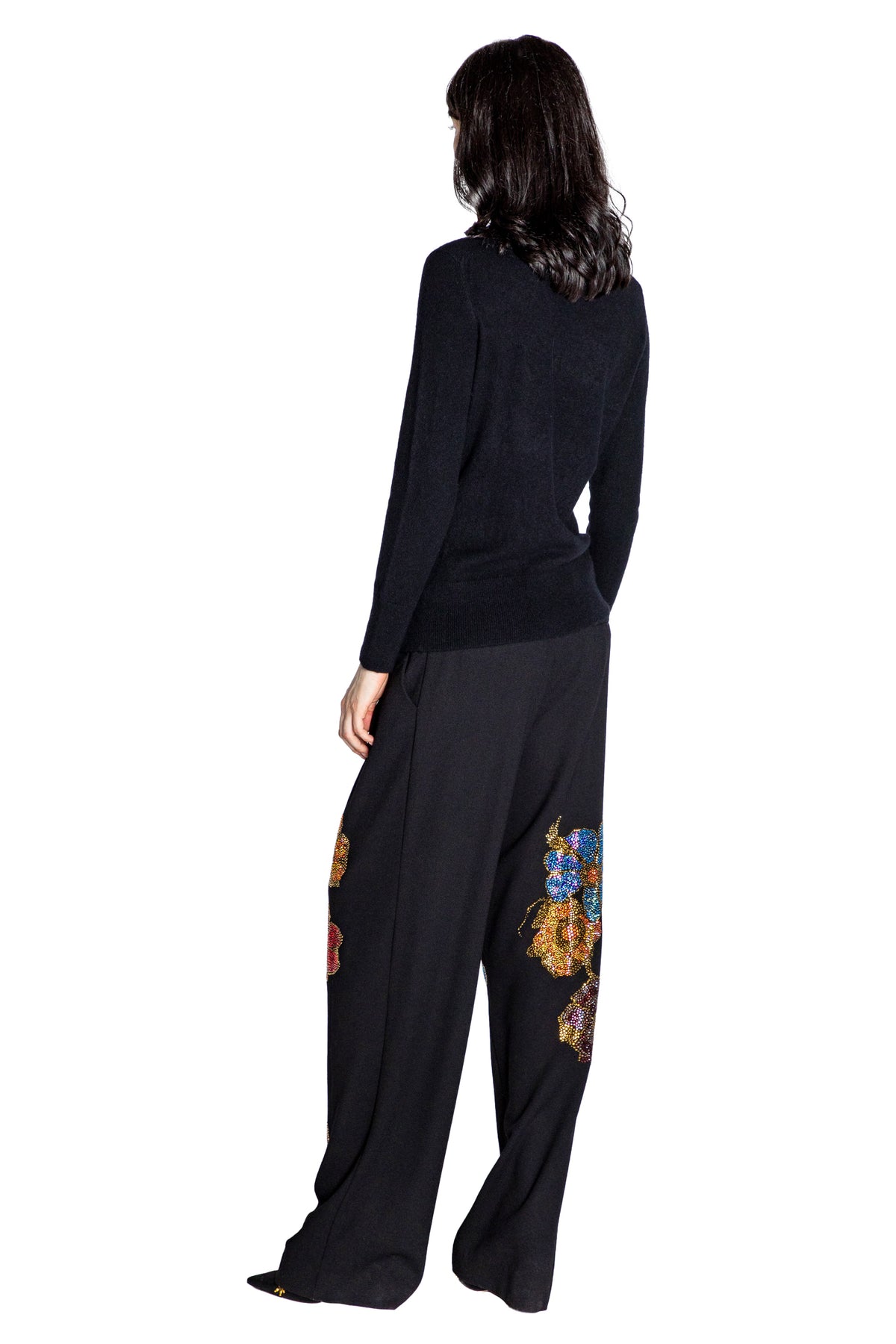 'FLEUR D'OR' SLIM TURTLENECK - - Libertine