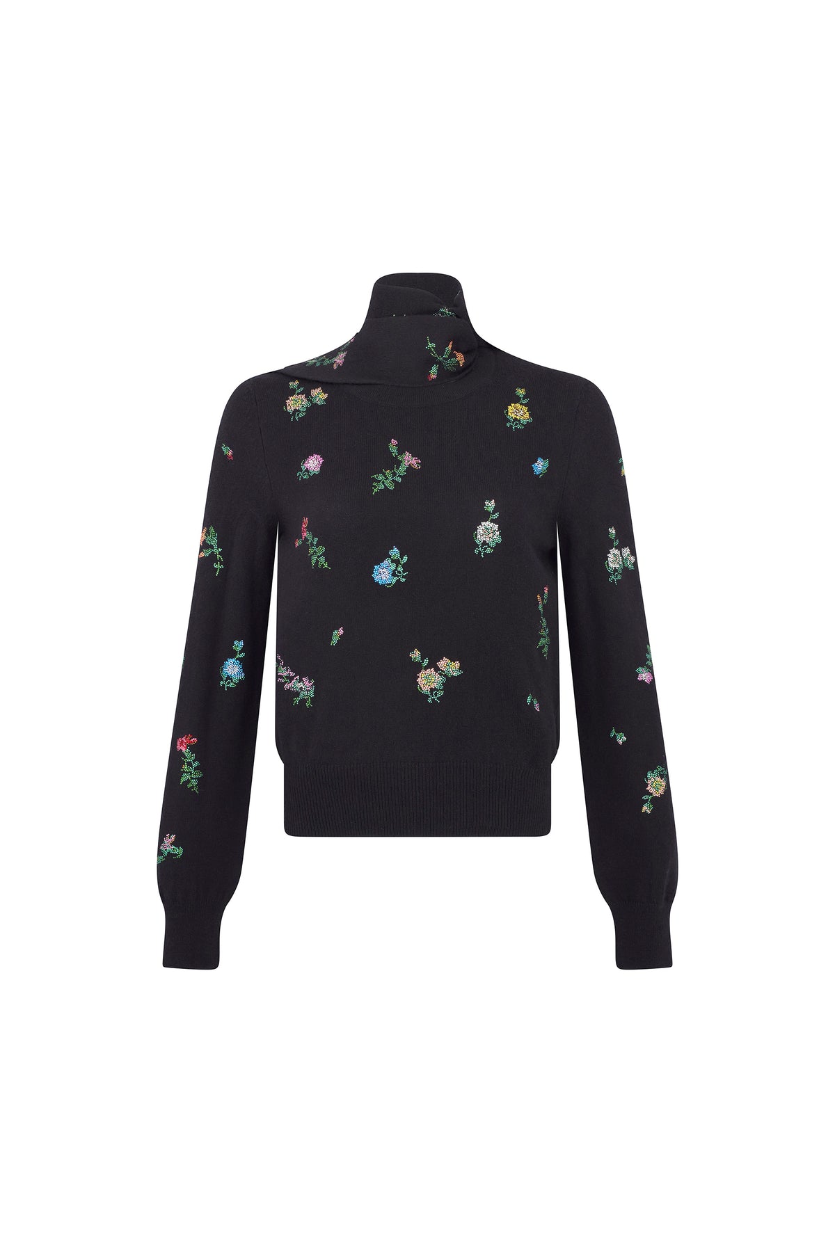 'JOY AND MIRTH' SCARF SWEATER - - Libertine