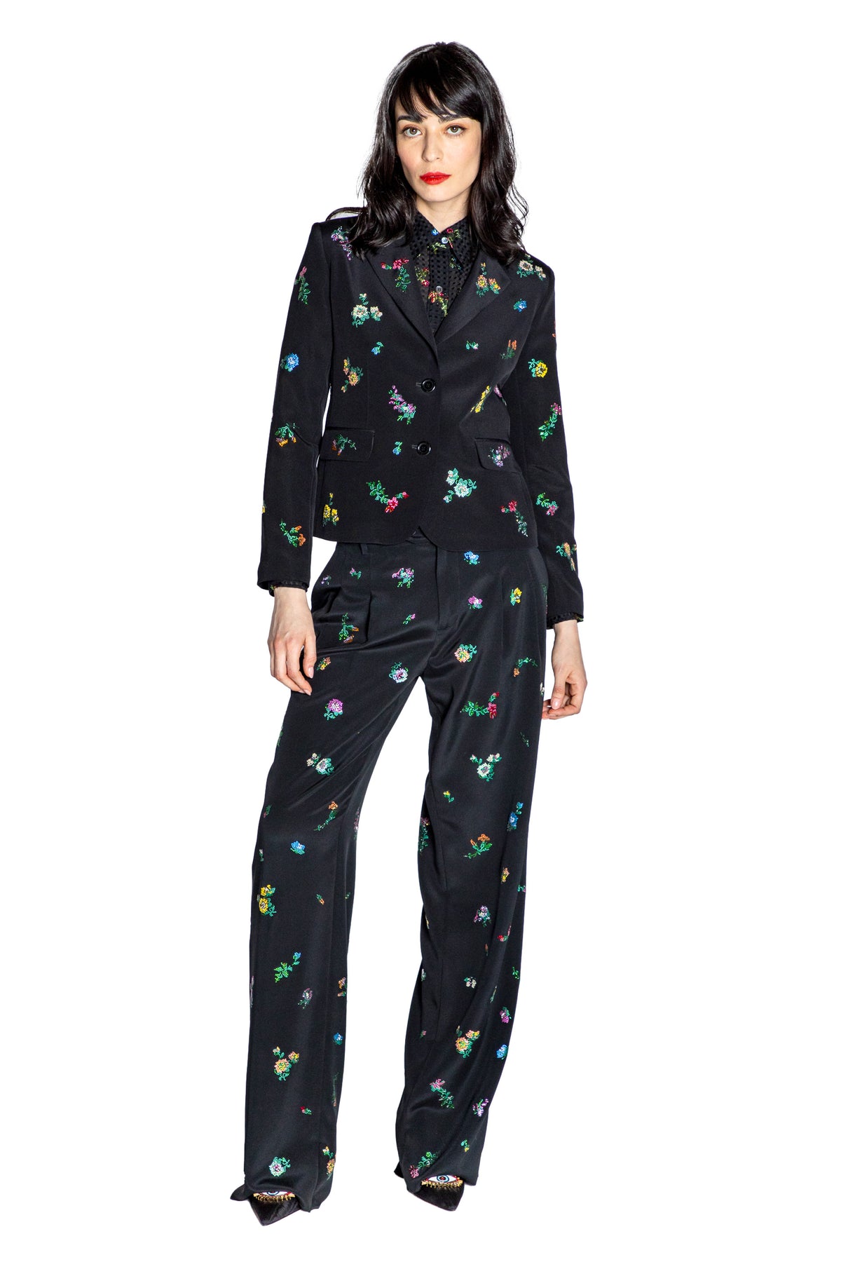 'JOY AND MIRTH' L/S SHORT JACKET - - Libertine