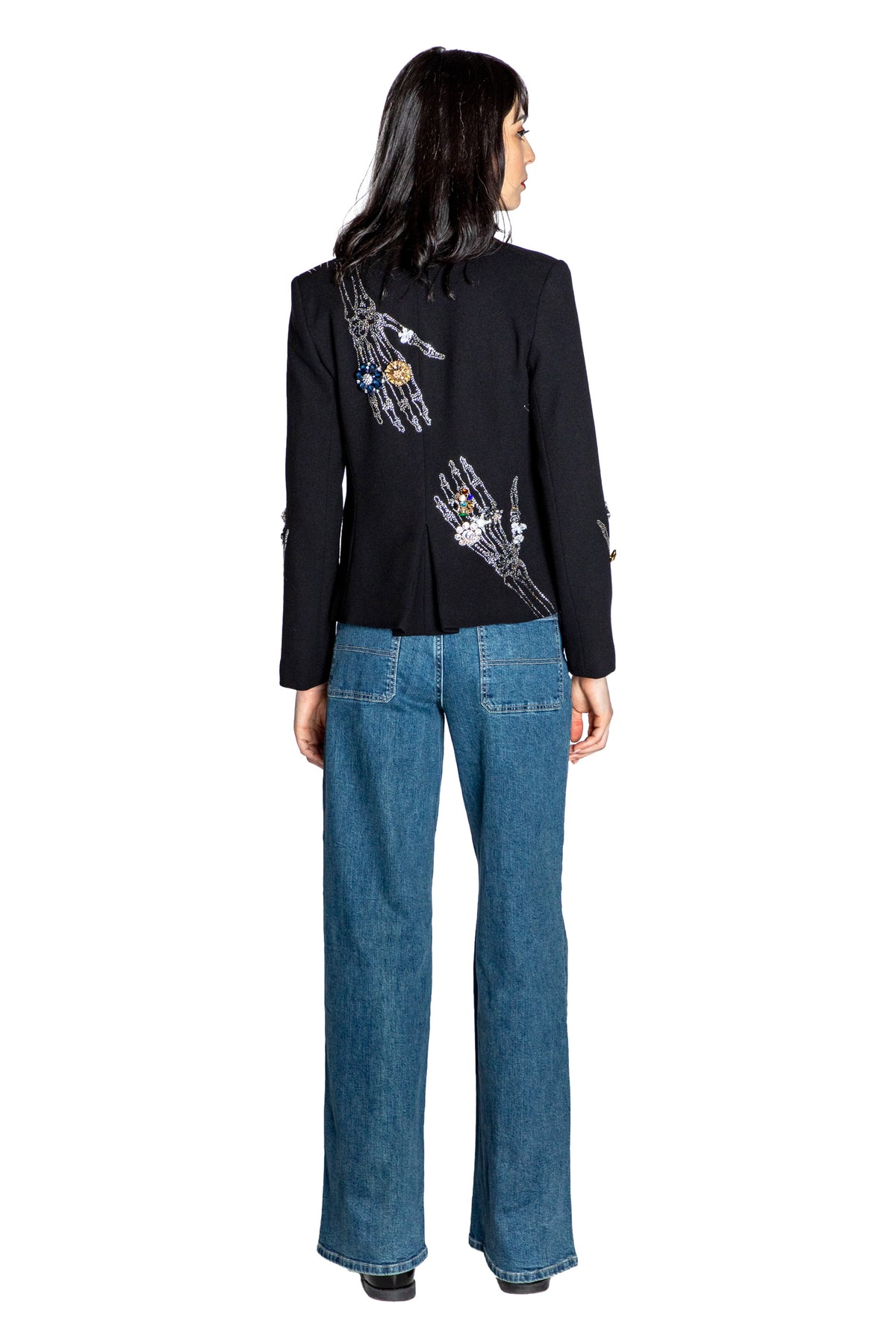 'BURIED TREASURE' L/S SHORT BLAZER - - Libertine