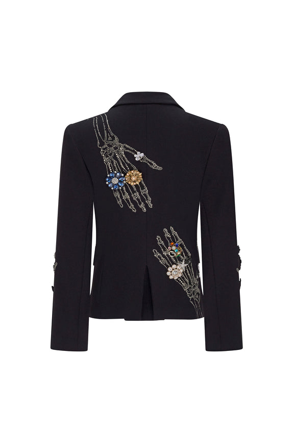 'BURIED TREASURE' L/S SHORT BLAZER - - Libertine