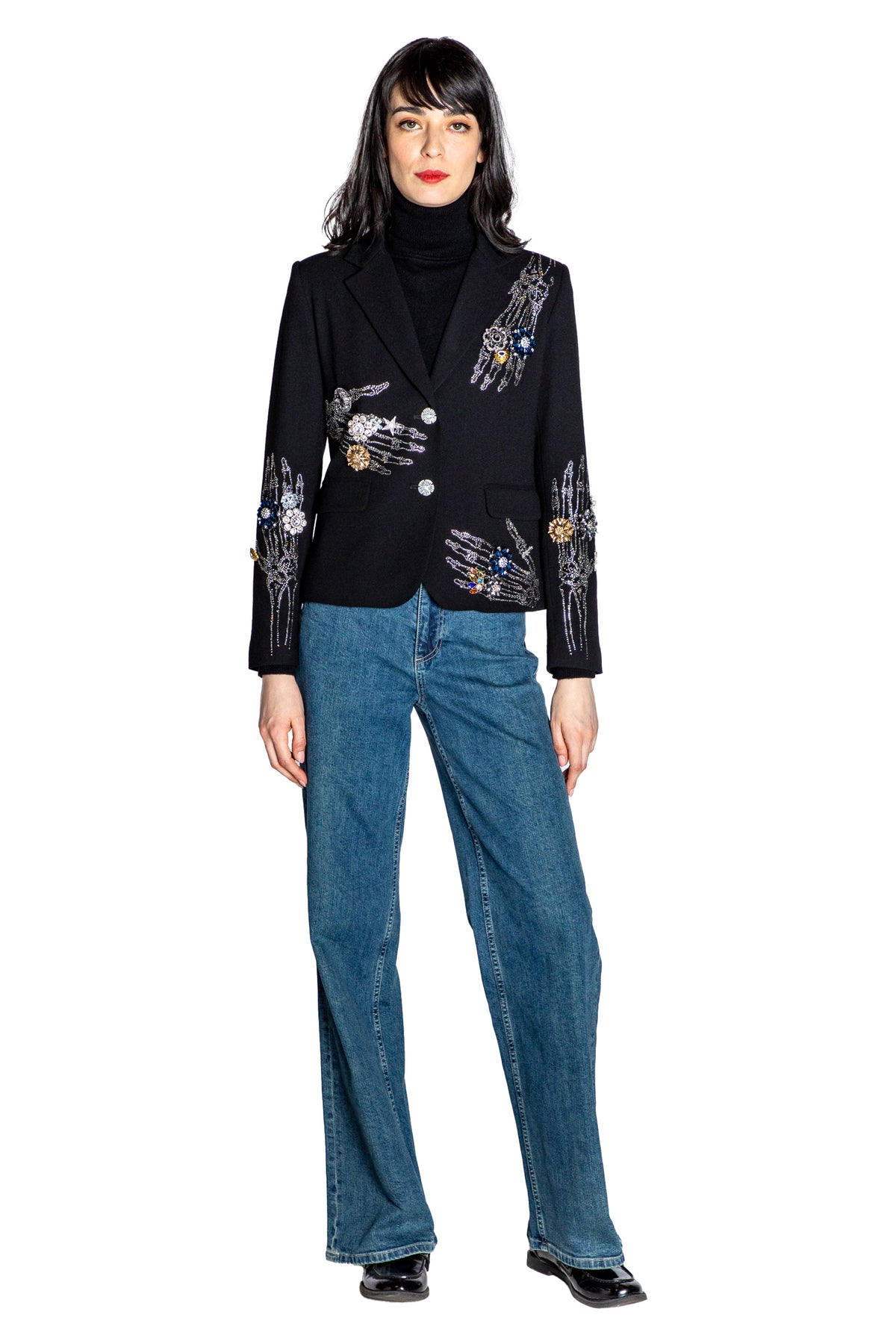 'BURIED TREASURE' L/S SHORT BLAZER - - Libertine