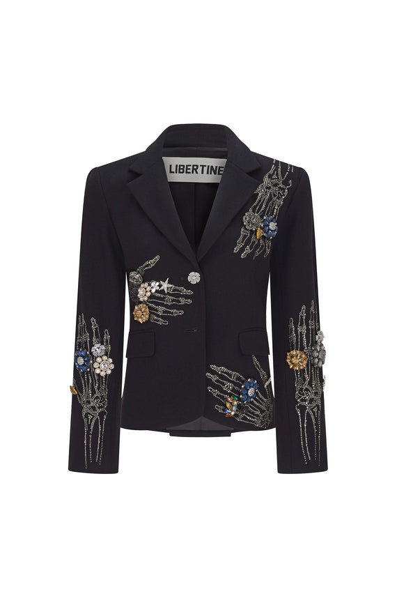 'BURIED TREASURE' L/S SHORT BLAZER - - Libertine - Main image