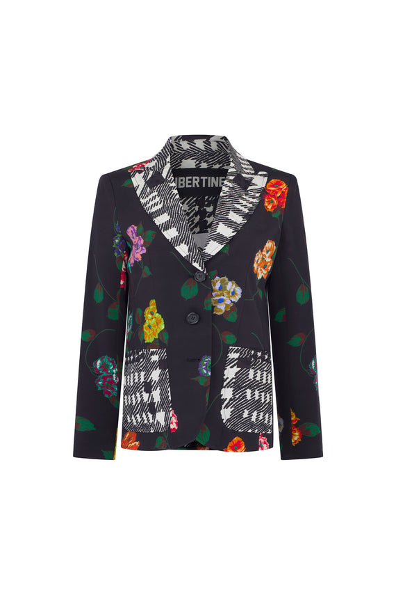 'ANTIQUE PRIMROSE' PATCH POCKET JACKET - - Libertine - Main image