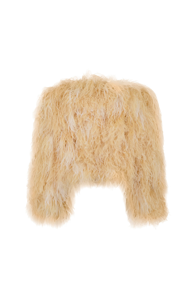 'AT THE COPA' FEATHERED JACKET - - Libertine