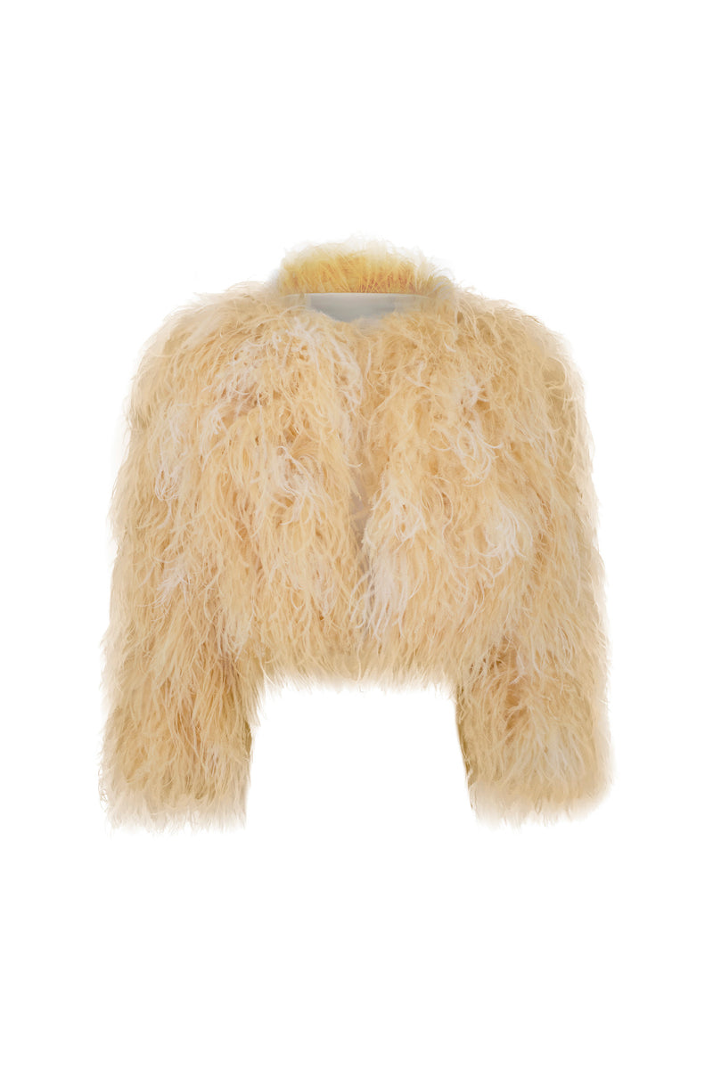'AT THE COPA' FEATHERED JACKET - - Libertine