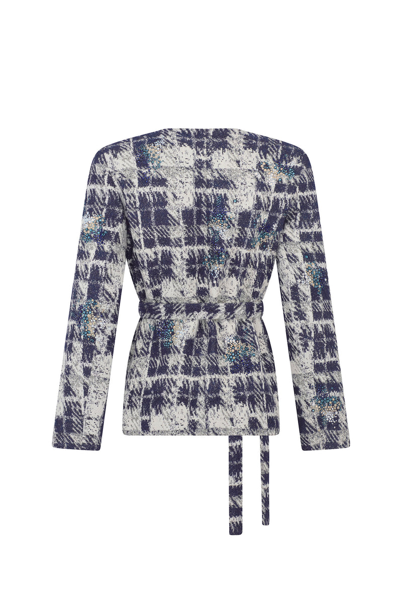 'SNOW DRIFT' WRAP JACKET - - Libertine