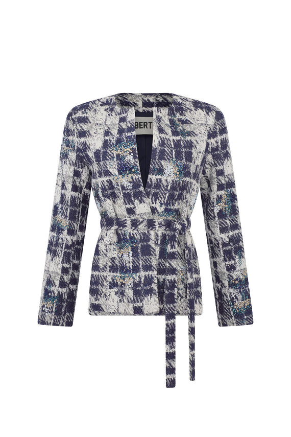 'SNOW DRIFT' OSCAR WRAP JACKET - - Libertine - Main image