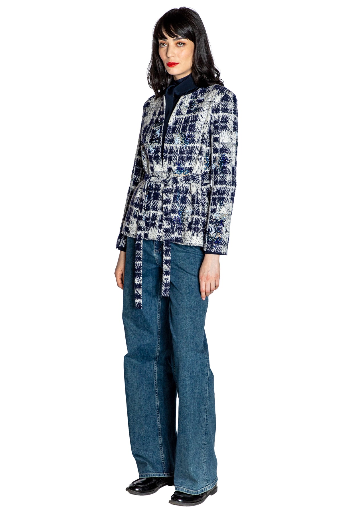 'SNOW DRIFT' WRAP JACKET - - Libertine