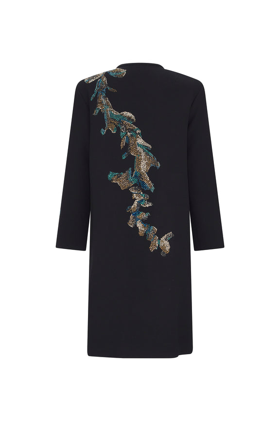 'TRAIL OF LEAVES' DUSTER COAT - - Libertine