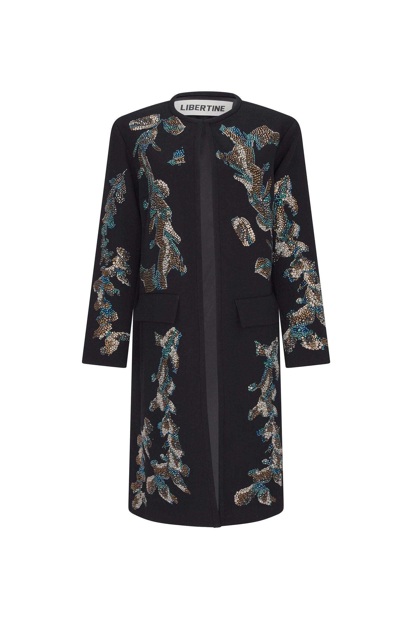'TRAIL OF LEAVES' DUSTER COAT - - Libertine