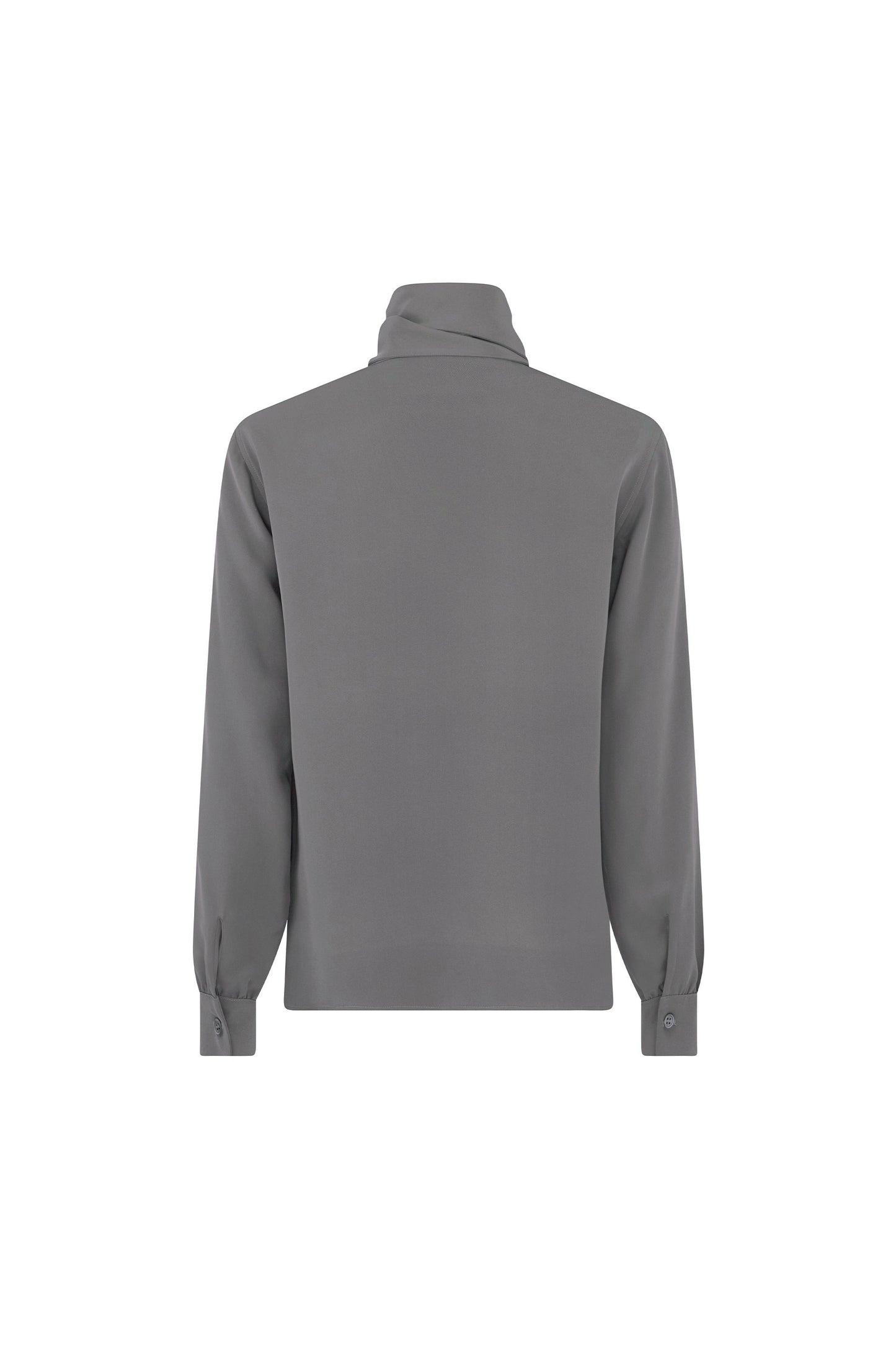 'PLATINUM' SLIM KEITH TIE BLOUSE - - Libertine