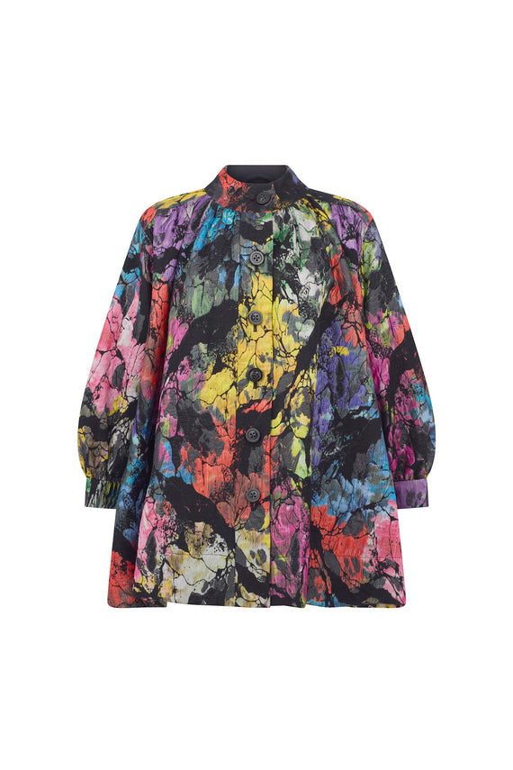 'POMPEII' ULTRA RUCHE COAT - - Libertine - Main image